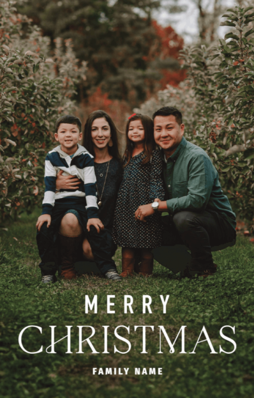 merry christmas some of our favorite family Christmas cards family on a card